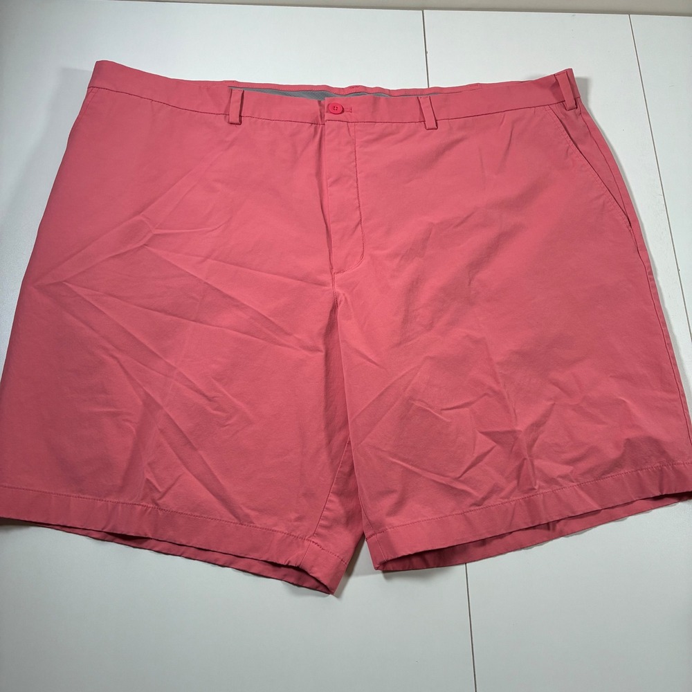 Vineyard Vines On-The-Go Shorts 50B Coral Pink Stretch Performance (Tag 52)